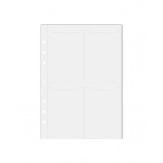 Hoes voor het organiseren van Filofax VISITEKAARTJES