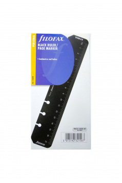 Bladwijzer liniaal voor het organiseren van Filofax