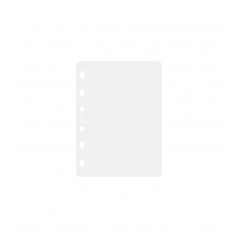 Hoes met opening aan de bovenkant om Filofax te organiseren