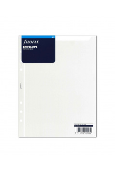 Hoes met opening aan de bovenkant om Filofax te organiseren