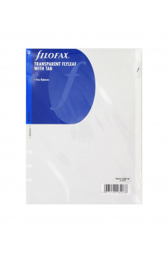 Transparante beschermfolie om Filofax te organiseren - set van 2