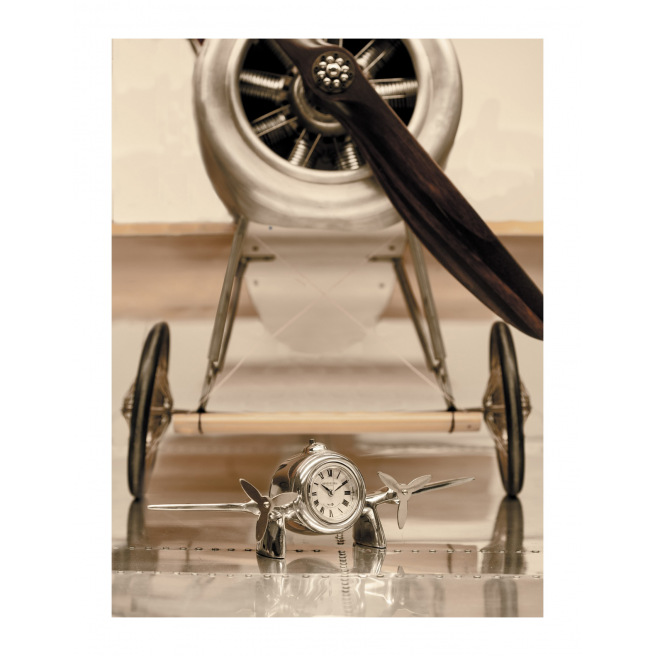 Authentic Models ART DECO VLIEGTUIG Pendule