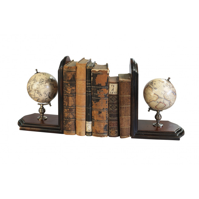 Serre-livres Authentic Models GLOBES MERCATOR