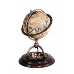 Globe Authentic Models MERCATOR met kompas - 14,5 cm
