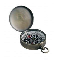 Authentic Models BRONZE zakformaat kompas