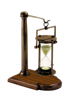 Sablier Authentic Models BRONZE 30 minutes avec support de suspension