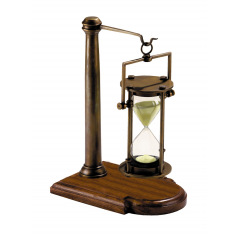 Authentic Models Zandloper BRONS 30 minuten met ophangbeugel