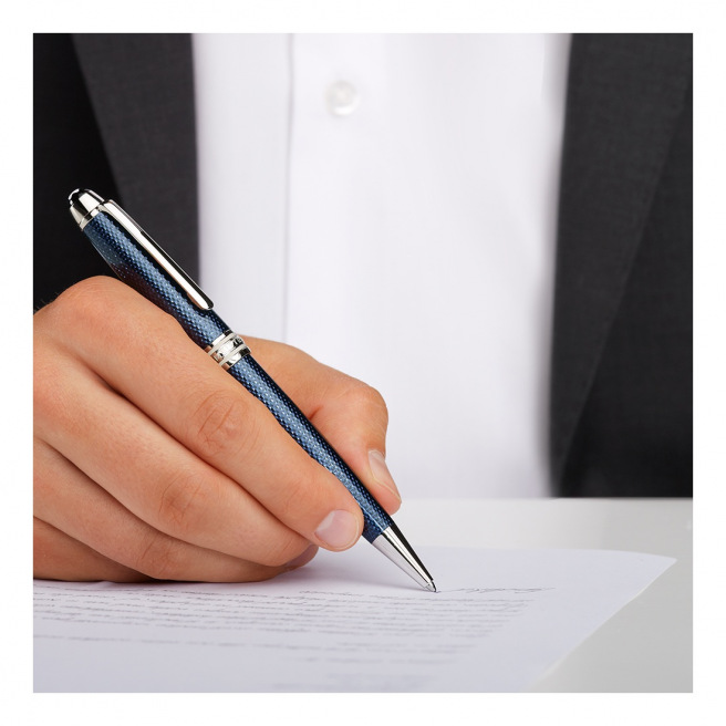 Montblanc MEISTERSTÜCK SOLITAIRE Blauw Uur Montblanc MEISTERSTÜCK SOLITAIRE Blauw Uur