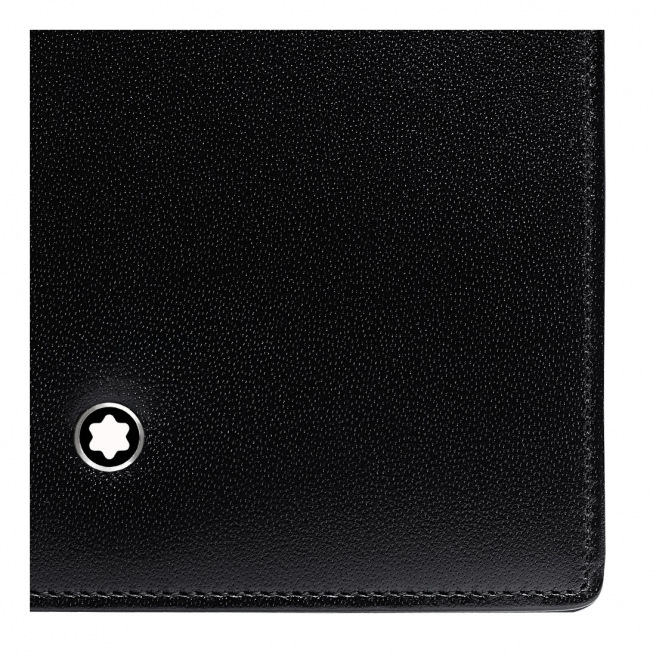 Portefeuille Montblanc en cuir MEISTERSTÜCK - 6 cartes et pince à billets Portefeuille Montblanc en cuir MEISTERSTÜCK - 6 cartes et pince à billets
