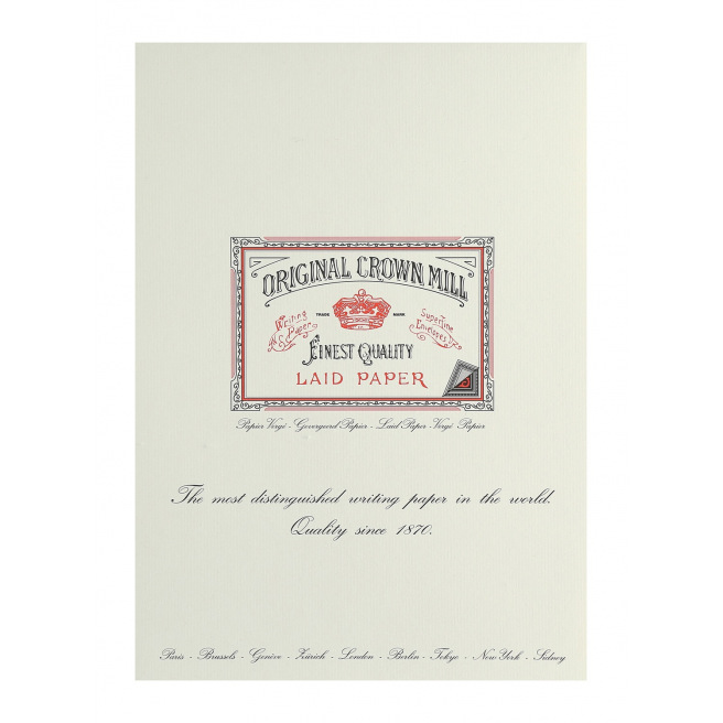 Bloc de correspondance Crown Mill