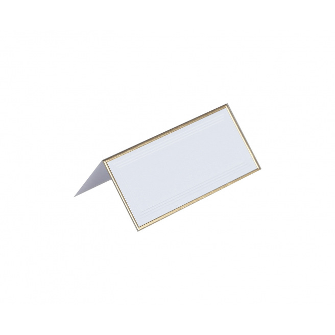 Cartes chevalets porte-nom de table Crown Mill - paquet de 6 Cartes chevalets porte-nom de table Crown Mill - paquet de 6