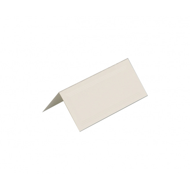 Cartes chevalets porte-nom de table Crown Mill - paquet de 6 Cartes chevalets porte-nom de table Crown Mill - paquet de 6