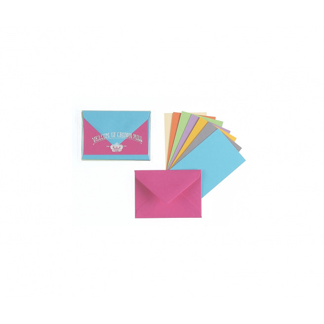 Crown Mill kaarten en enveloppen van velijnpapier Crown Mill kaarten en enveloppen van velijnpapier