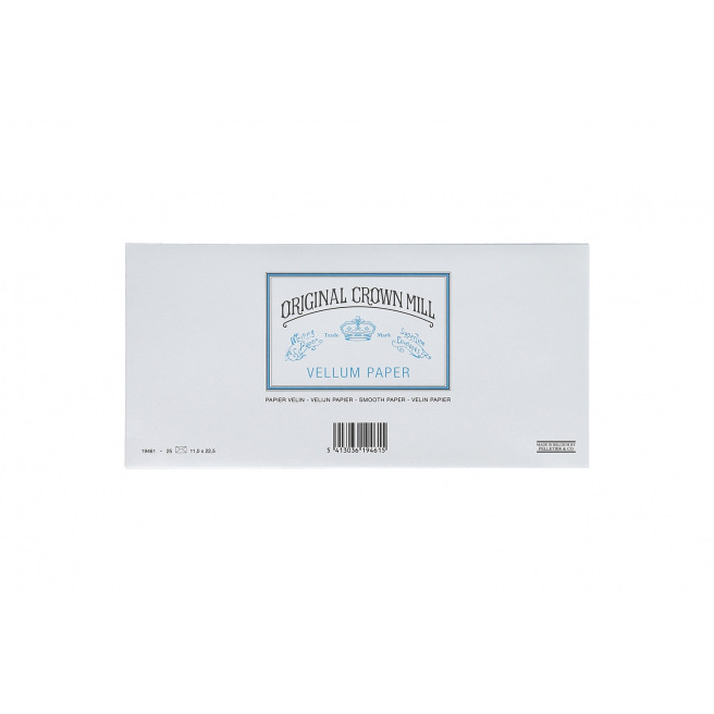 Enveloppes doublées Crown Mill - cello de 25 Enveloppes doublées Crown Mill - cello de 25