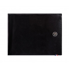 Portefeuille S.T.Dupont Line D en cuir - 8 cartes - noir Portefeuille S.T.Dupont Line D en cuir - 8 cartes - noir