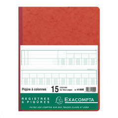 Registre Exacompta à COLONNES