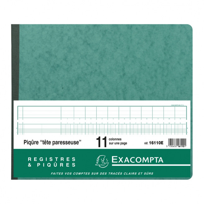 Exacompta KOLONNEN register met LUIE KOP Exacompta KOLONNEN register met LUIE KOP