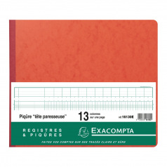 Exacompta KOLONNEN register met LUIE KOP