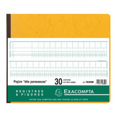 Exacompta KOLONNEN register met LUIE KOP