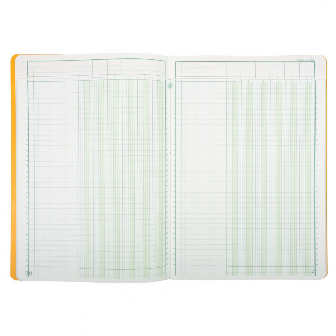 Exacompta KOLONNEN register met LUIE KOP Exacompta KOLONNEN register met LUIE KOP