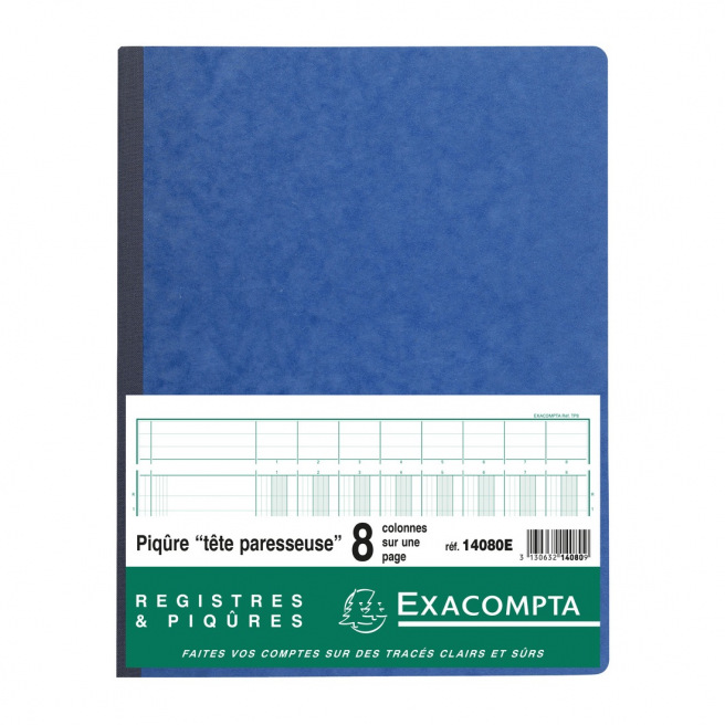 Exacompta KOLONNEN register met LUIE KOP Exacompta KOLONNEN register met LUIE KOP