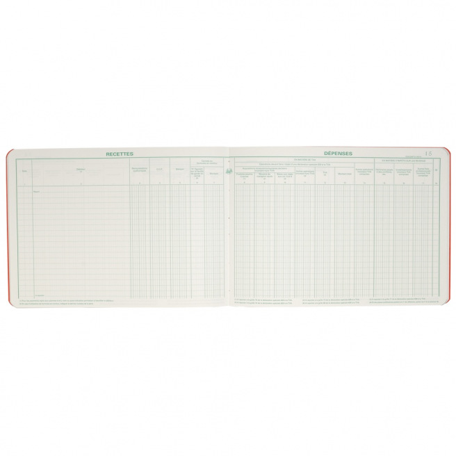 Exacompta Register 14401X - INKOMSTEN-UITGAVEN voor MEDISCHE BEROEPEN Exacompta Register 14401X - INKOMSTEN-UITGAVEN voor MEDISCHE BEROEPEN