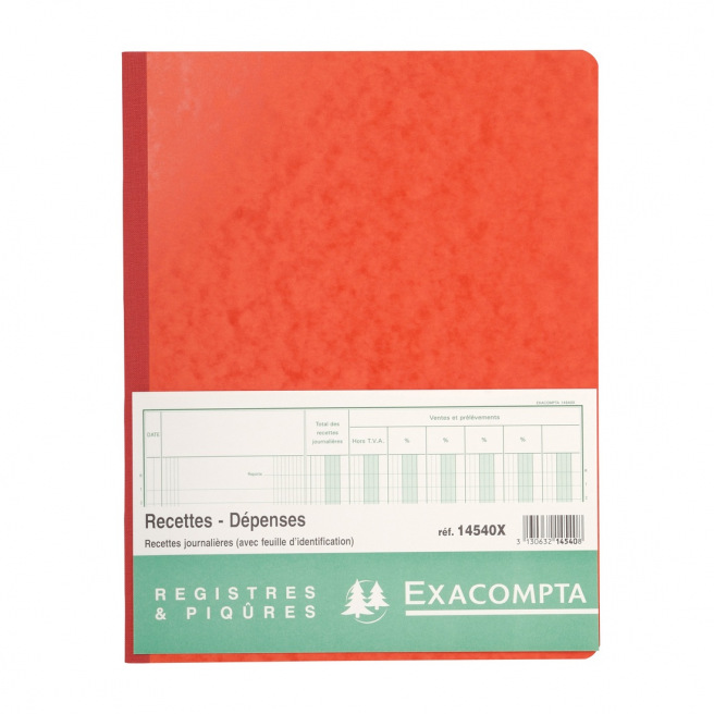 Exacompta Register 14540X - DAGELIJKSE ONTVANGSTEN