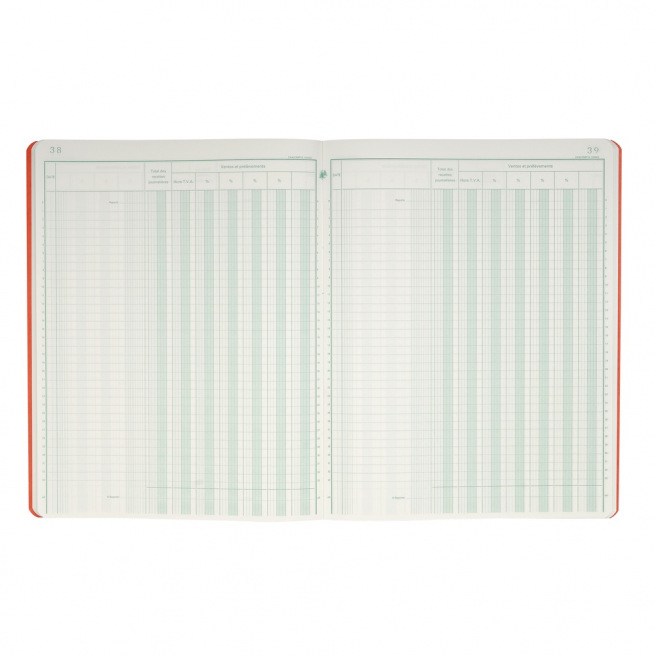 Registre Exacompta 14540X - RECETTES JOURNALIÈRES Registre Exacompta 14540X - RECETTES JOURNALIÈRES