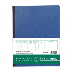 Exacompta 5092X Register - GARAGISTEN Exacompta 5092X Register - GARAGISTEN