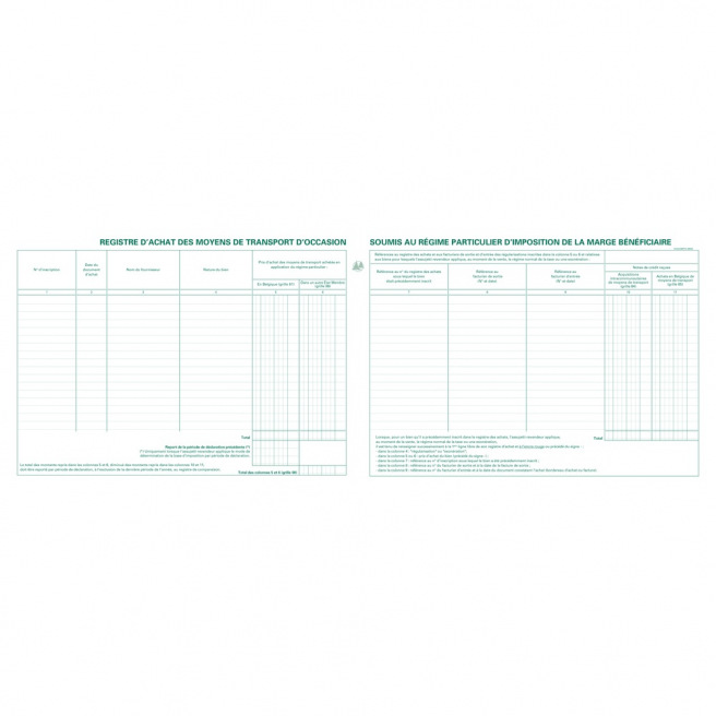 Exacompta 5093X Register - TWEEDEHANDS VOERTUIGEN VOOR BINNENLANDS EN EXPORT Exacompta 5093X Register - TWEEDEHANDS VOERTUIGEN VOOR BINNENLANDS EN EXPORT