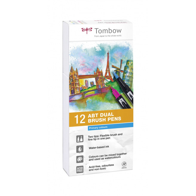 Tombow ABT Dual Brush Pen Viltstift Tombow ABT Dual Brush Pen Viltstift