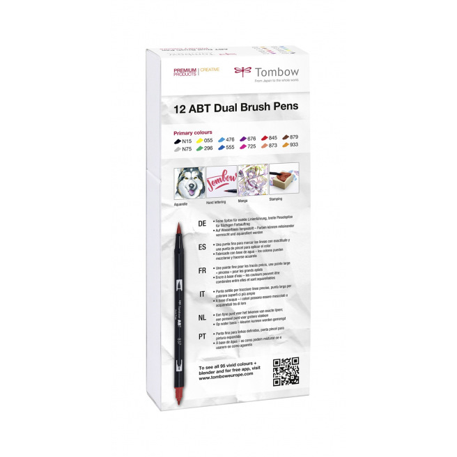 Tombow ABT Dual Brush Pen Viltstift Tombow ABT Dual Brush Pen Viltstift