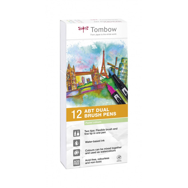 Tombow ABT Dual Brush Pen Viltstift Tombow ABT Dual Brush Pen Viltstift