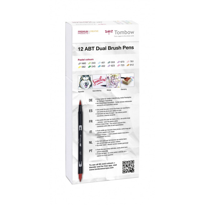 Tombow ABT Dual Brush Pen Viltstift Tombow ABT Dual Brush Pen Viltstift