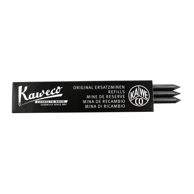 Mines Kaweco - 5B - 5,6 mm - étui de 3