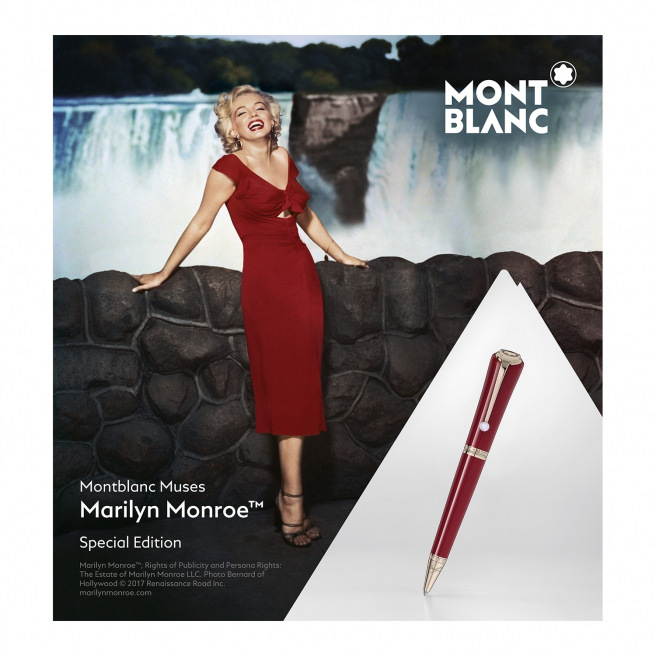 Montblanc speciale editie MARILYN MONROE Montblanc speciale editie MARILYN MONROE