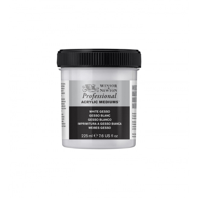 Gesso Winsor & Newton Acrylique PROFESSIONAL - 225 ml