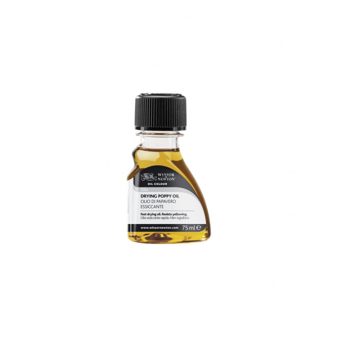 Huile d'oeillette siccative Winsor & Newton - 75 ml