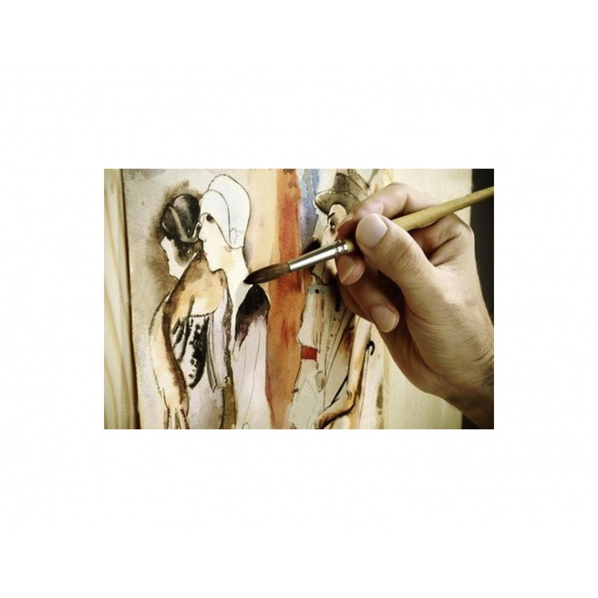 AQUARELLE ARCHES 300 g papierblok - aan 4 zijden gelijmd