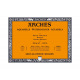 Bloc de papier AQUARELLE ARCHES 300 g - collé 4 côtés