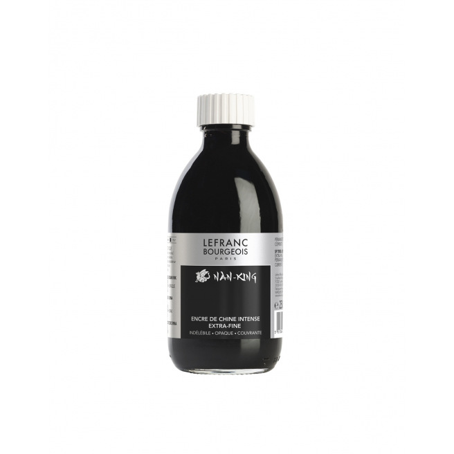 Encre de Chine noire extra-fine Lefranc Bourgeois NAN-KING