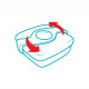 Maped PICNIK ORIGINS 520 ML lunchbox