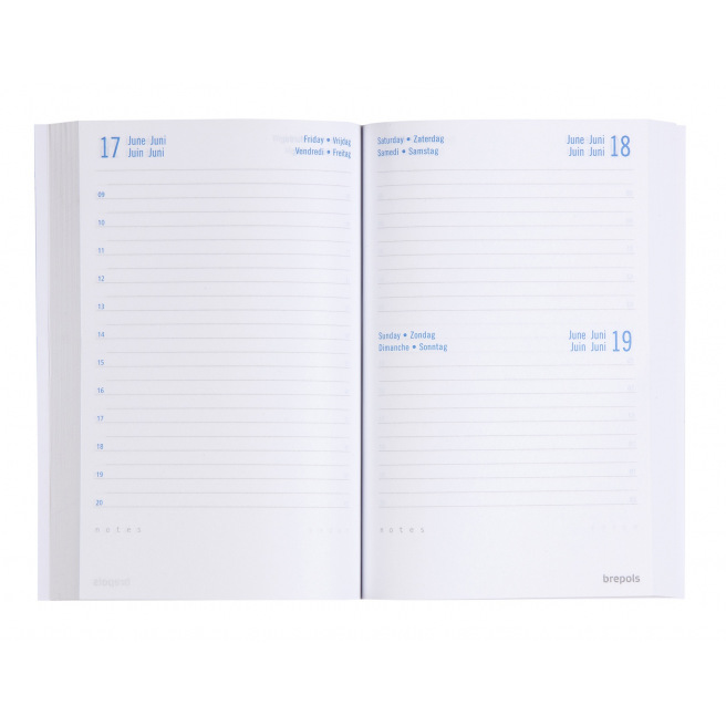 Schoolagenda Brepols SCOLAIRE - 11,5 x 16,9 cm - 1 dag per pagina