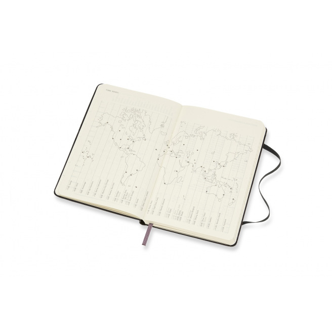 Moleskine Agenda 18 MAANDEN - Pocket 9 x 14 cm - 1 week op 2 pagina's met notities