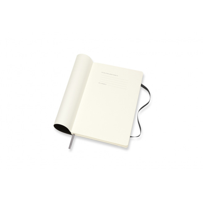 Moleskine Agenda 18 MAANDEN - Groot 13 x 21 cm - 1 week over 2 pagina's met notities