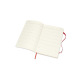 Moleskine Agenda 18 MAANDEN - Groot 13 x 21 cm - 1 week over 2 pagina's met notities