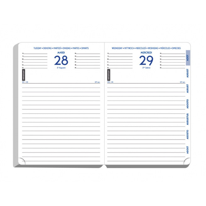 Agenda scolaire Exacompta FORUM - 12 x 17 cm - 1 jour par page
