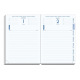 Agenda scolaire Exacompta FORUM OFFICE - 15 x 21 cm - 1 jour par page