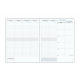 Agenda scolaire Exacompta SAS 27 - 21 x 27 cm - 1 semaine sur 2 pages