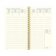 Agenda scolaire Exacompta SAD 16S - 16 MOIS - 9 x 16 cm - 1 semaine sur 2 pages